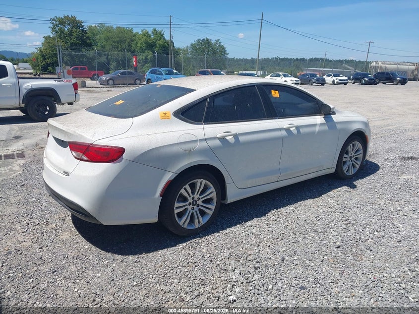 2015 CHRYSLER 200 auction photo 4