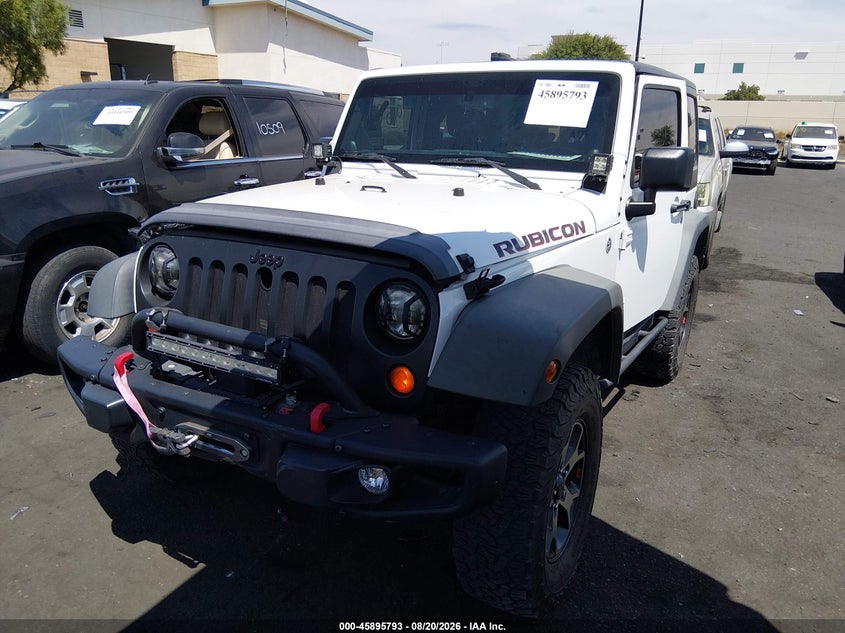 2013 Jeep Wrangler, Front End, IAAI, VIN 1C4BJWCG3DL579944 — photo 2
