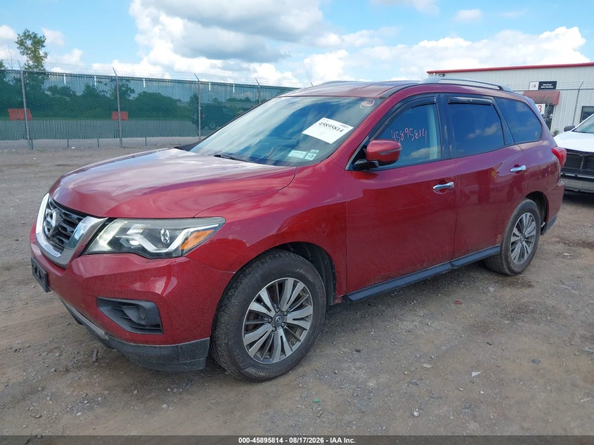 2017 Nissan Pathfinder, Normal Wear & Tear, IAAI, VIN 5N1DR2MM4HC693872 — photo 2