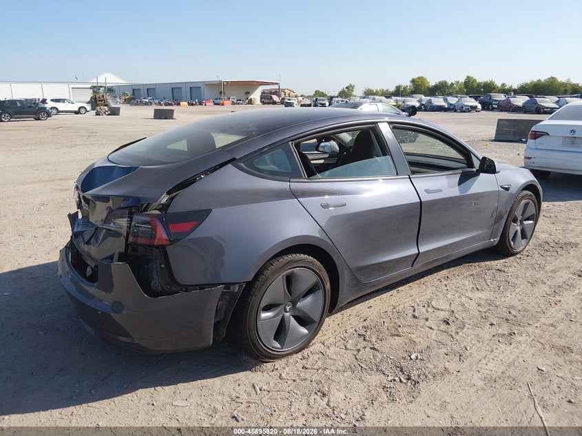 Vin: 5yj3e1ea6pf570716, lot: 46394881, tesla model 3 rear-wheel drive 20234