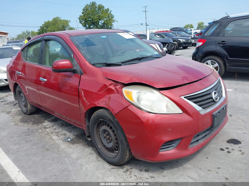 2013 NISSAN VERSA auction photo 1