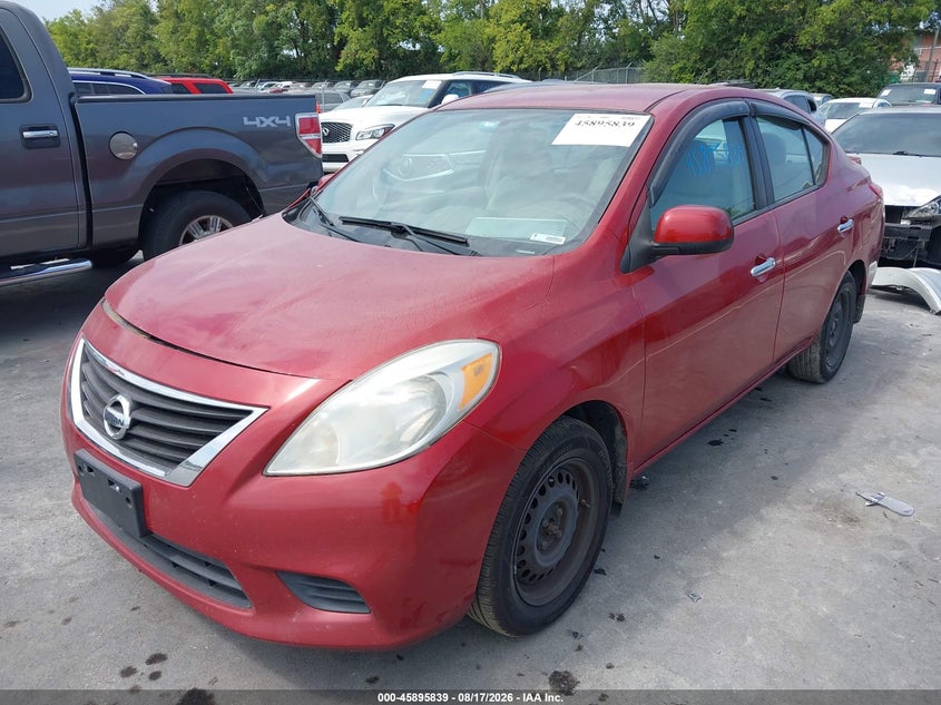 2013 NISSAN VERSA auction photo 2