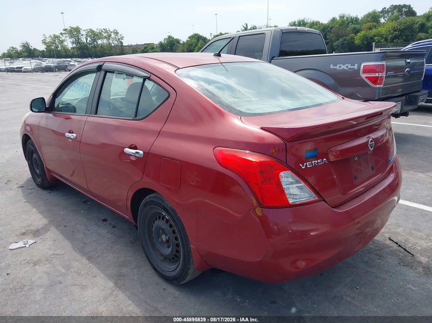 2013 NISSAN VERSA auction photo 3