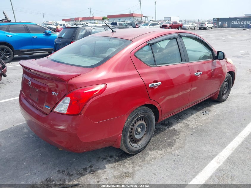 2013 NISSAN VERSA auction photo 4