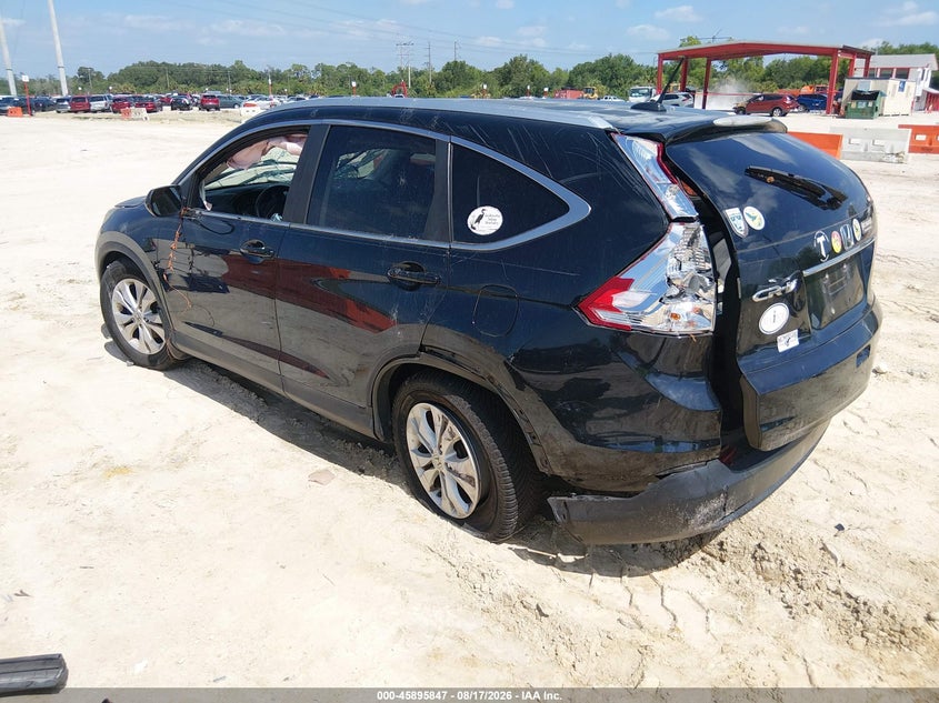 Vin: 2hkrm3h76eh555768, lot: 46394908, honda cr-v ex-l 20143