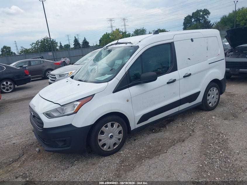 2019 Ford Transit Connect, Удар спереду, IAAI, VIN NM0LS6E2XK1394377 — фото 2
