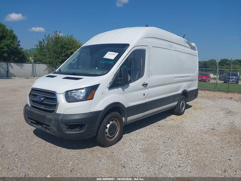 Vin: 1ftbw3x85lkb54717, lot: 46394942, ford transit-350 cargo van 20202
