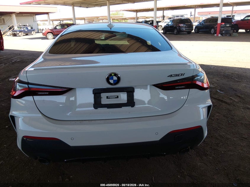 BMW 430I 2022 VIN WBA53AP09NCK49537