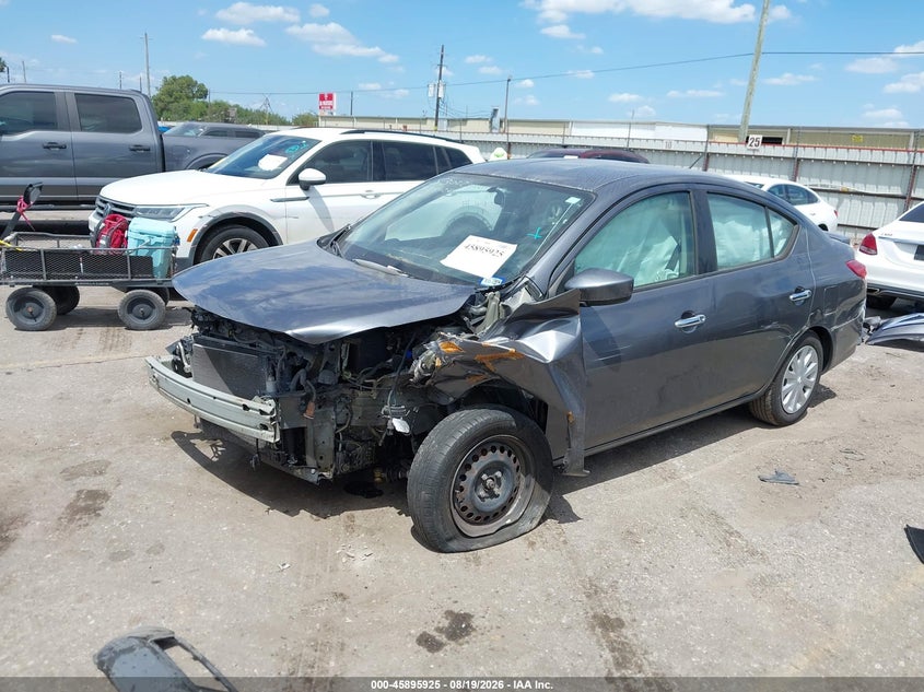 Vin: 3n1cn7ap3kl868747, lot: 46394986, nissan versa 1.6 sv 20192
