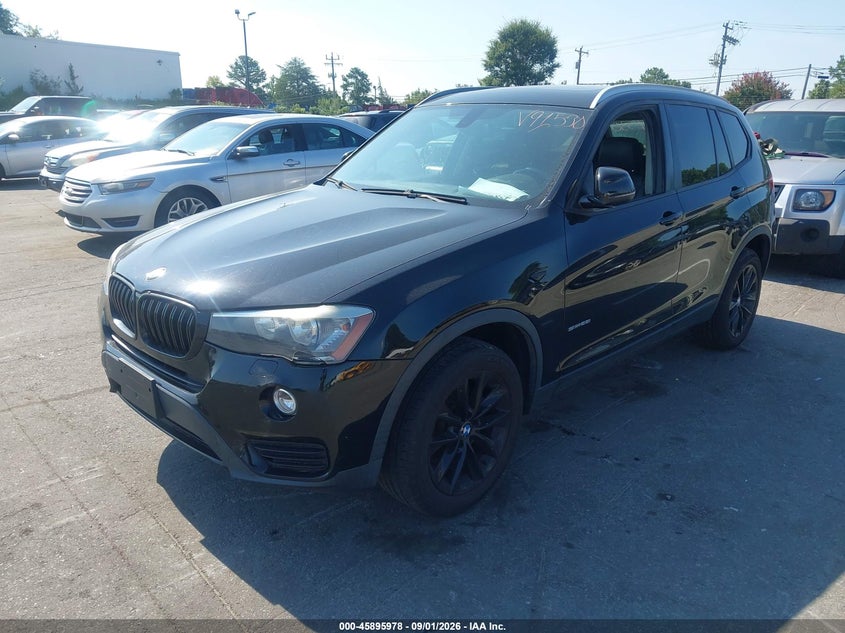 2017 BMW X3 auction photo 2