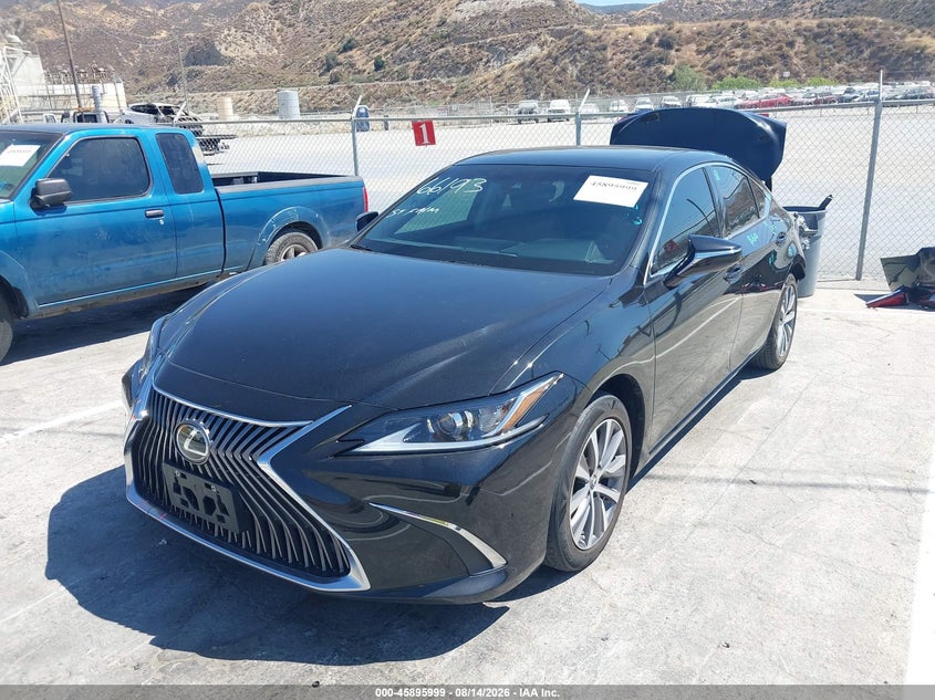 2021 Lexus ES, Удар сзади, IAAI, VIN 58ACZ1B18MU109968 — фото 2