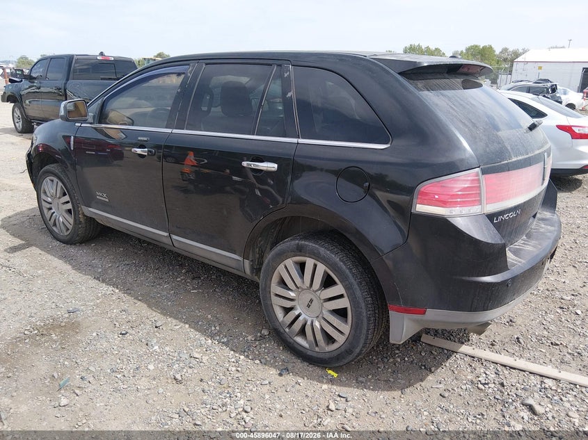 LINCOLN MKX 2010 VIN 2LMDJ8JC6ABJ07737