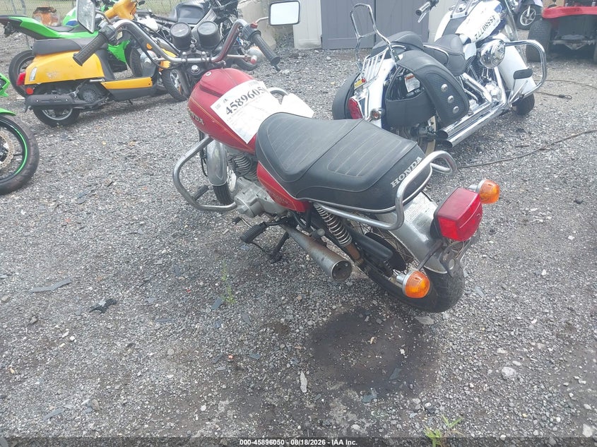 1981 HONDA CM200 auction photo 3
