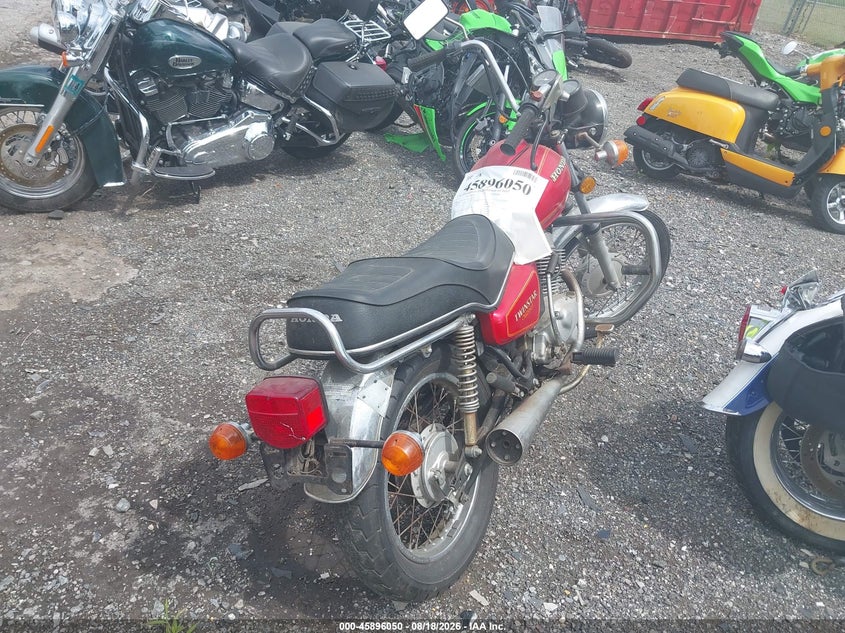 1981 HONDA CM200 auction photo 4