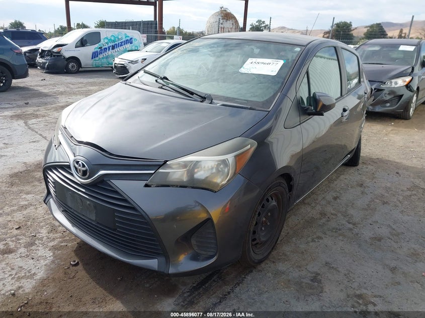 2015 TOYOTA YARIS auction photo 2