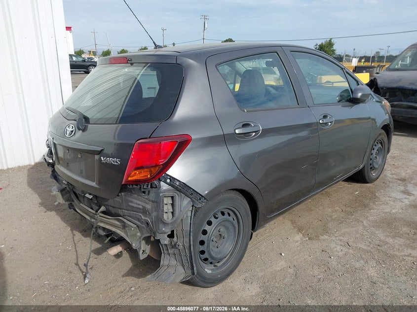 2015 TOYOTA YARIS auction photo 4