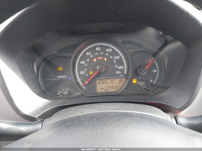 2015 TOYOTA YARIS auction photo 7