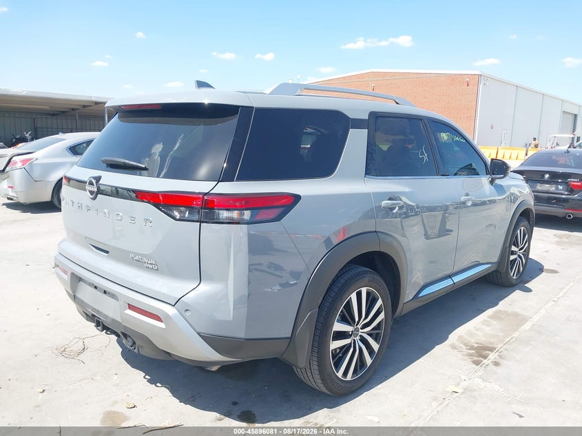 Vin: 5n1dr3dj8sc288102, lot: 46395142, nissan pathfinder platinum 4wd 20254