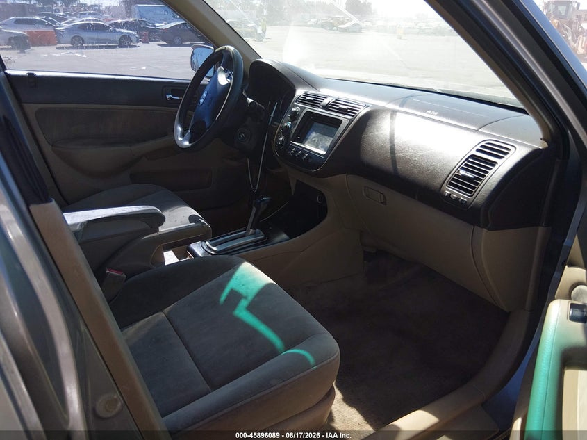 2004 HONDA CIVIC SEDAN 1.7L I-4 VVT, 127HP