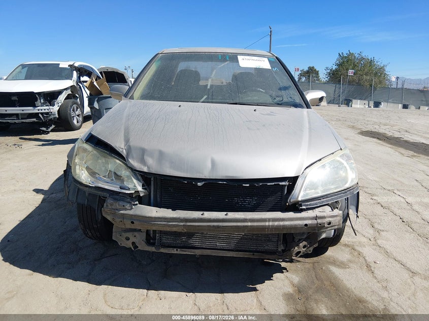 2004 HONDA CIVIC SEDAN 1.7L I-4 VVT, 127HP