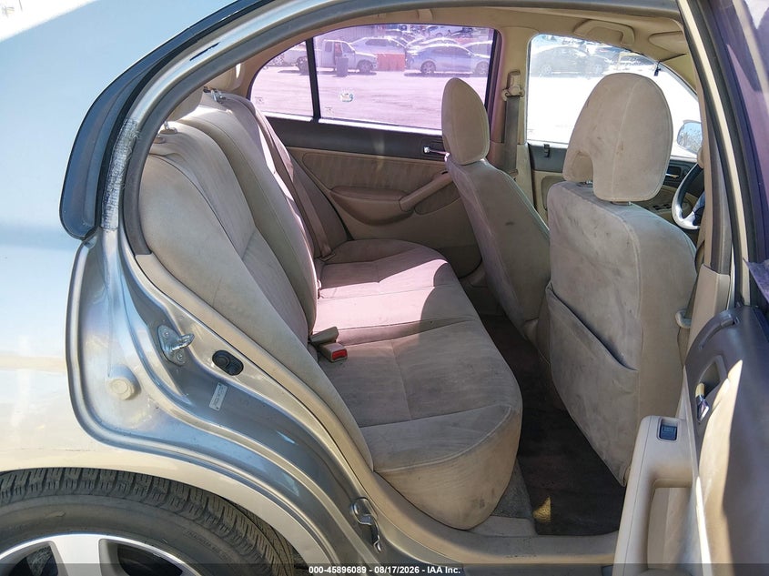 2004 HONDA CIVIC SEDAN 1.7L I-4 VVT, 127HP
