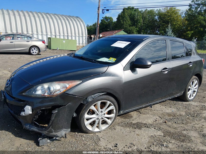 2010 Mazda 3, Обычный износ, IAAI, VIN JM1BL1H68A1242268 — фото 2