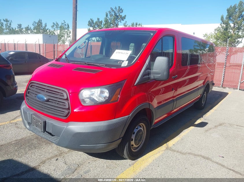Vin: 1fbzx2zm9jka99867, lot: 46395181, ford transit-350 xl 20182