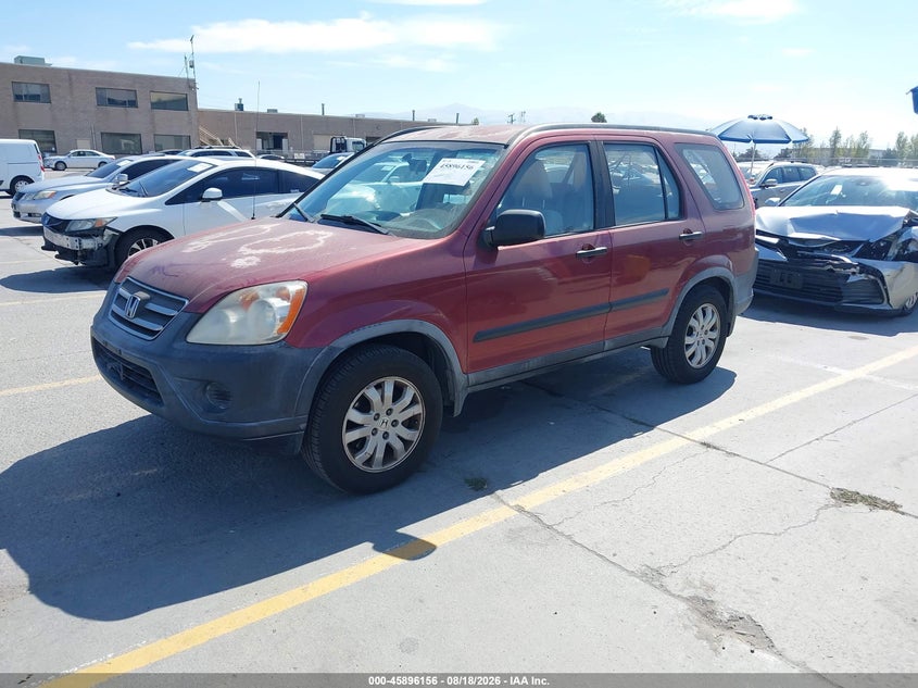 2006 Honda CR-V, Rear, IAAI, VIN JHLRD78506C012180 — photo 2
