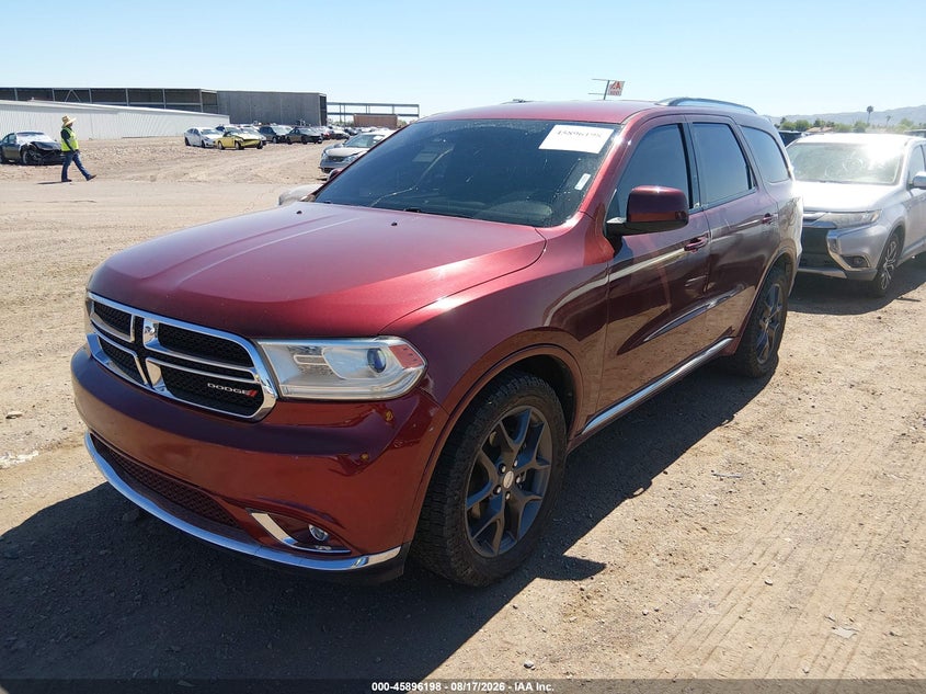 Vin: 1c4rdhag9jc306877, lot: 46395259, dodge durango sxt rwd 20182
