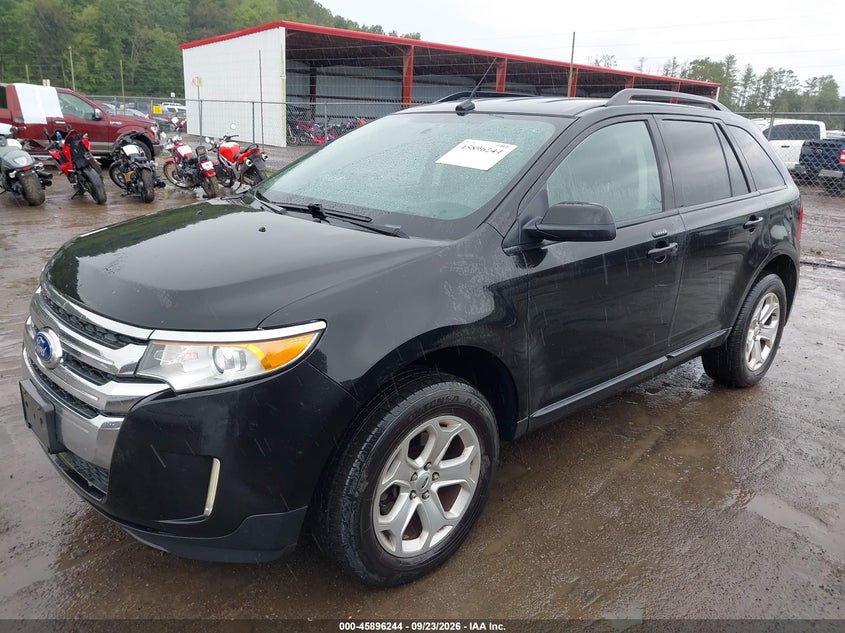 Vin: 2fmdk4jc5ebb06537, lot: 46395305, ford edge sel 20142