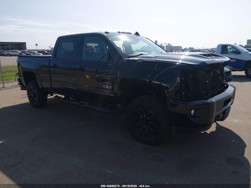 Vin: 1gc1ktey3kf199396, lot: 46395331, chevrolet silverado 2500hd ltz 20191