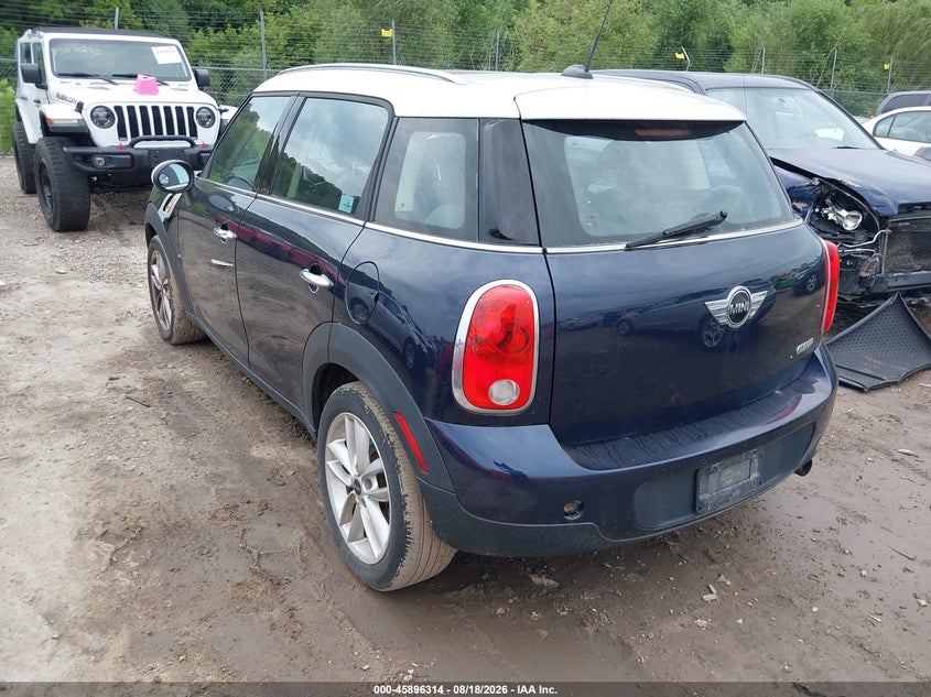 2012 MINI COOPER COUNTRYMAN auction photo 3