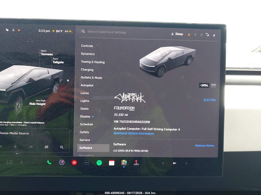 2024 TESLA CYBERTRUCK auction photo 7