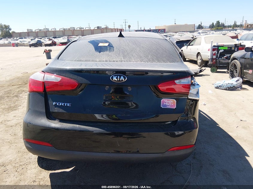 2016 KIA FORTE SEDAN 1.8L I-4 DOHC, VVT, 145HP