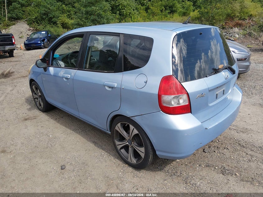 HONDA FIT 2008 VIN JHMGD37498S056479