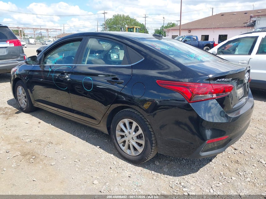 Vin: 3kpc24a69me135234, lot: 46395513, hyundai accent sel 20213