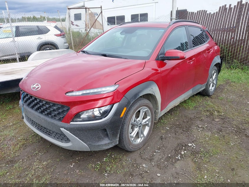 2022 Hyundai Kona, Удар ззаду, IAAI, VIN KM8K3CAB5NU896258 — фото 2
