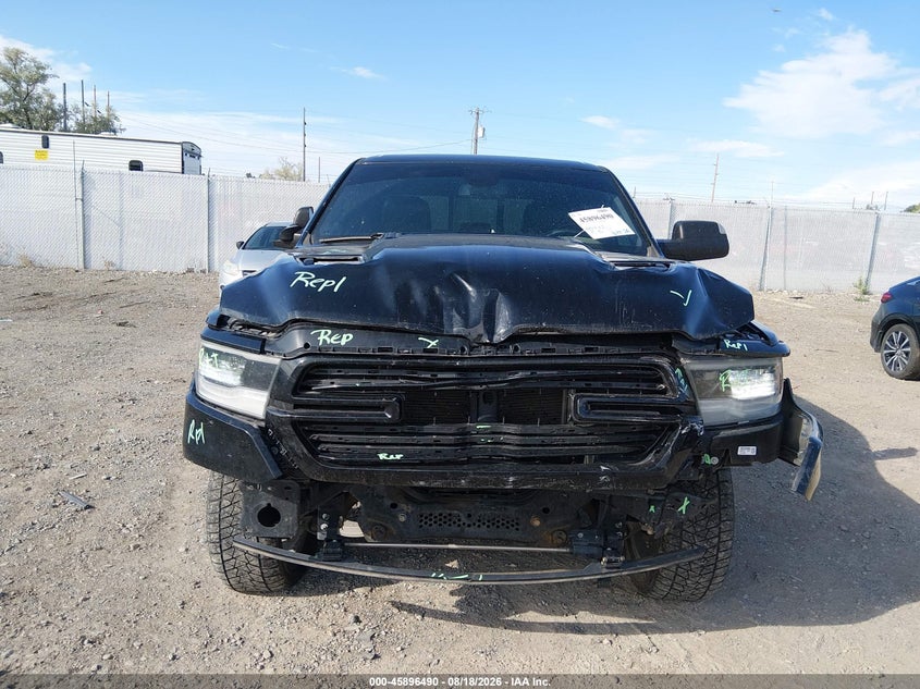 RAM 1500 2019 VIN 1C6SRFRT2KN586230