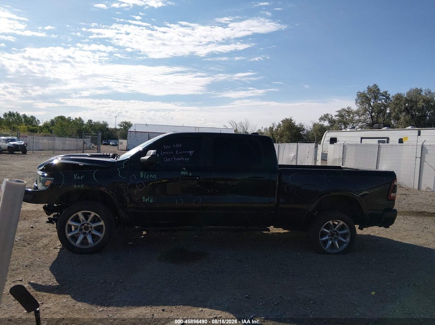 RAM 1500 2019 VIN 1C6SRFRT2KN586230