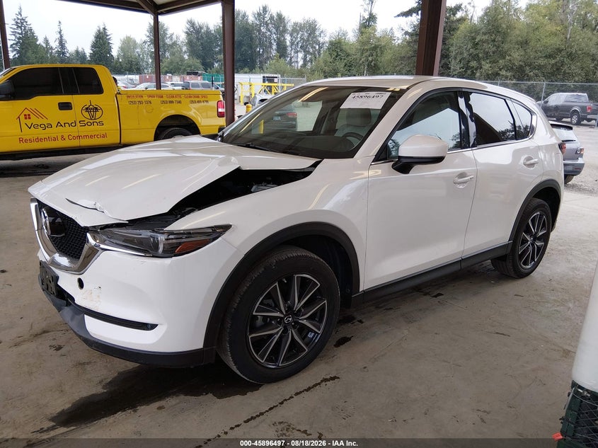 2017 Mazda CX-5, Front End, IAAI, VIN JM3KFBDL2H0210464 — photo 2