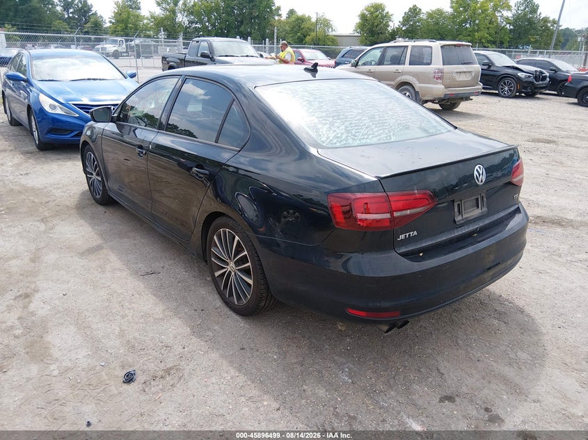 2016 VOLKSWAGEN JETTA auction photo 3