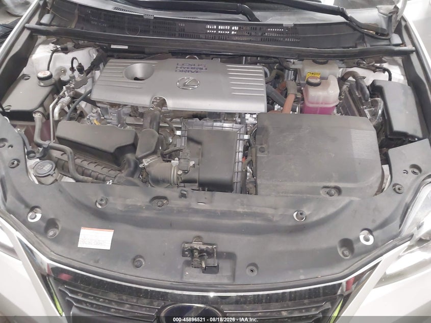 LEXUS CT 200H 2016 VIN JTHKD5BH0G2275703