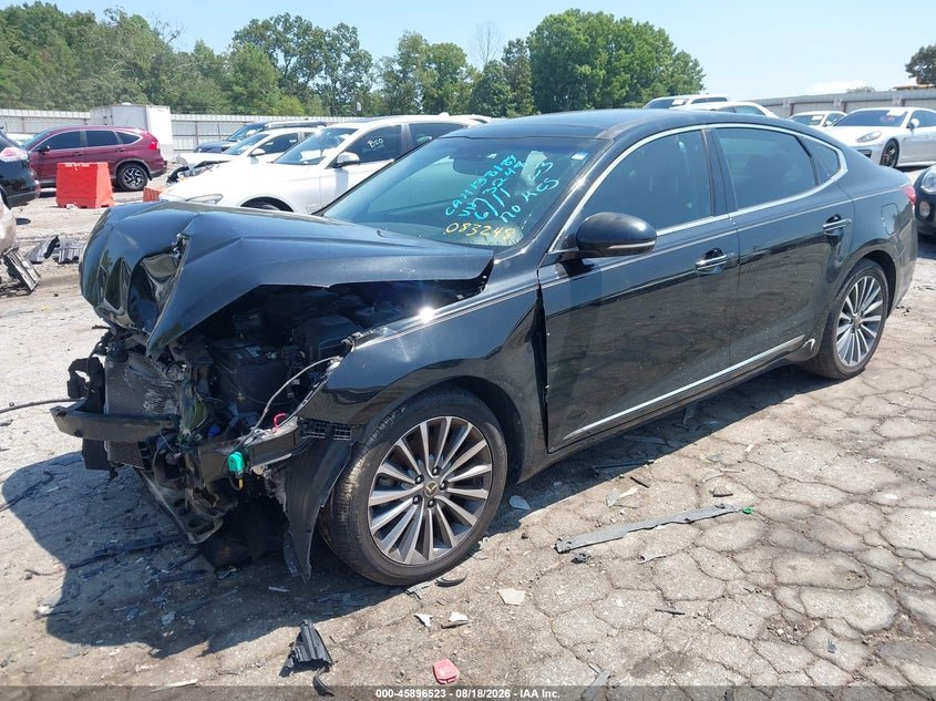 2017 Kia Cadenza, Front End, IAAI, VIN KNALC4J10H5083248 — photo 2