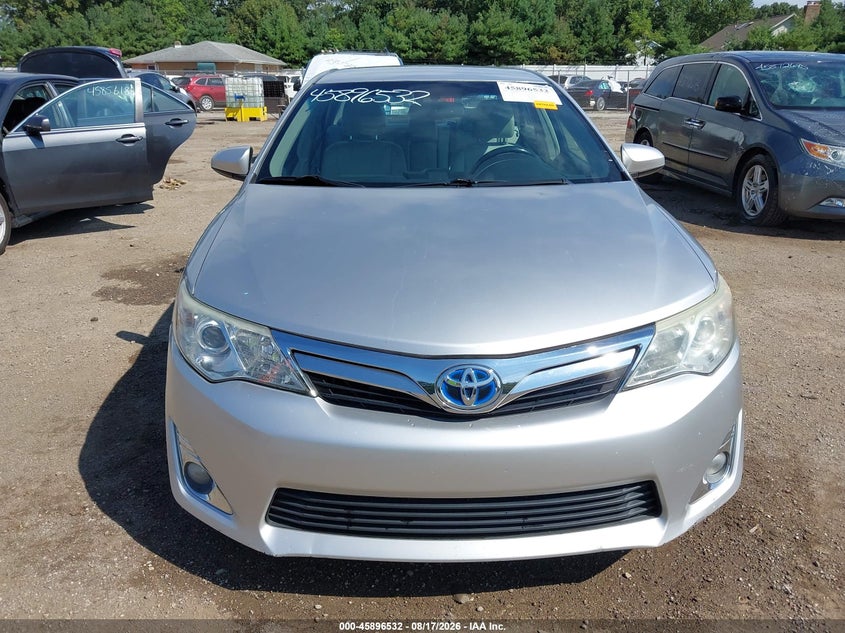 TOYOTA CAMRY HYBRID 2012 VIN 4T1BD1FKXCU063434