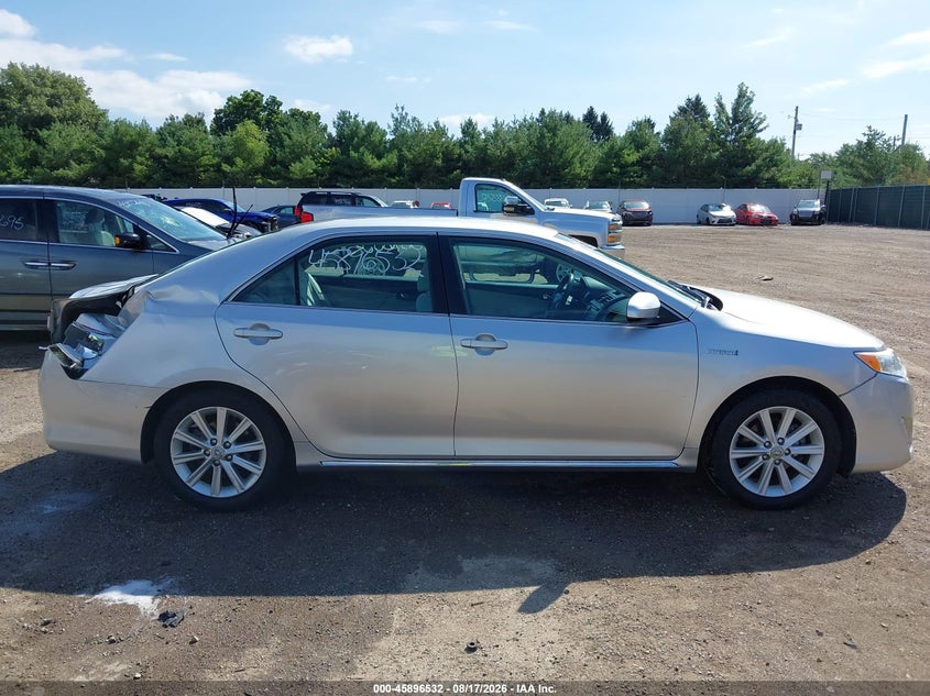TOYOTA CAMRY HYBRID 2012 VIN 4T1BD1FKXCU063434