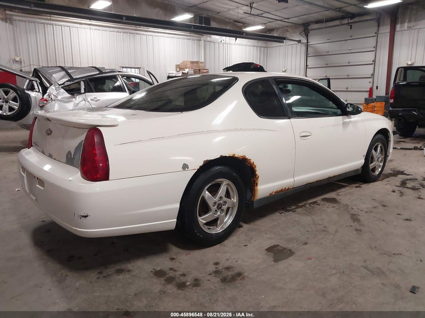 2006 CHEVROLET MONTE CARLO — zdjęcie 4