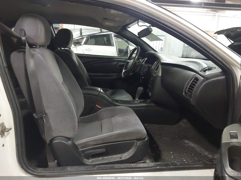 2006 CHEVROLET MONTE CARLO — zdjęcie 5
