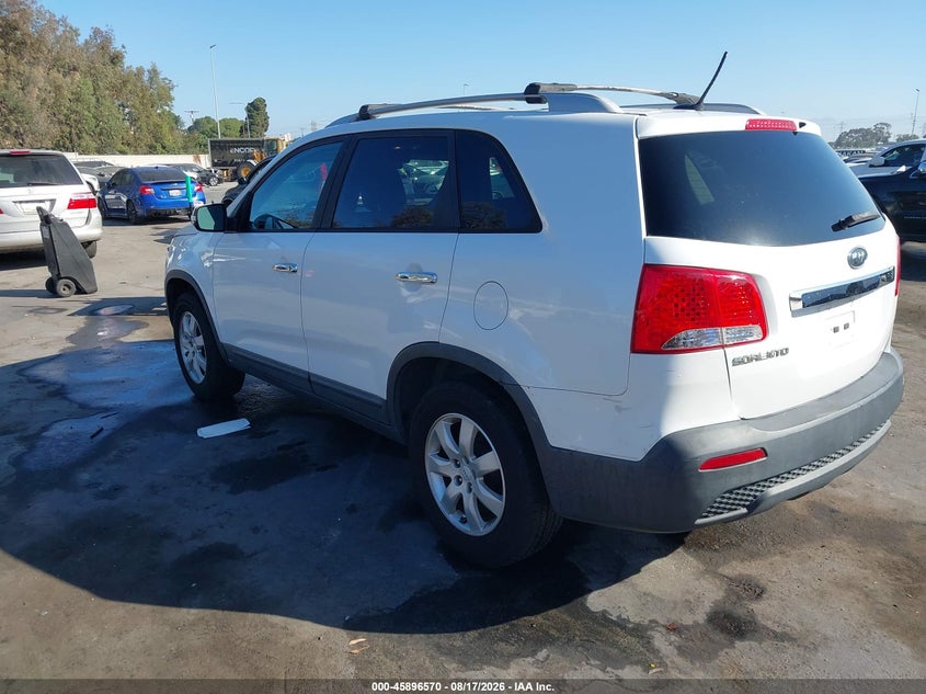 2011 KIA SORENTO auction photo 3