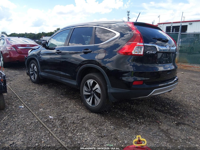 Vin: 5j6rm4h91gl003806, lot: 46395640, honda cr-v touring 20163