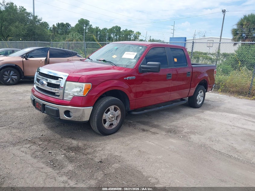 2014 Ford F-150, Biohazard, IAAI, VIN 1FTFW1CF2EFB67382 — photo 2